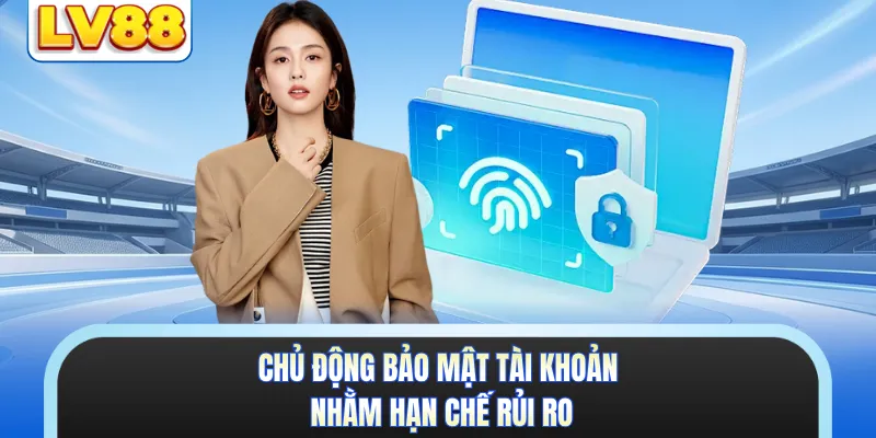 Chủ động bảo mật tài khoản nhằm hạn chế rủi ro