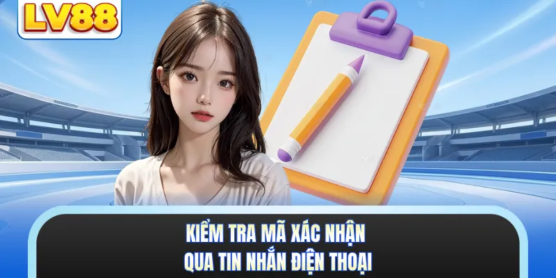 Kiểm tra mã xác nhận qua tin nhắn điện thoại